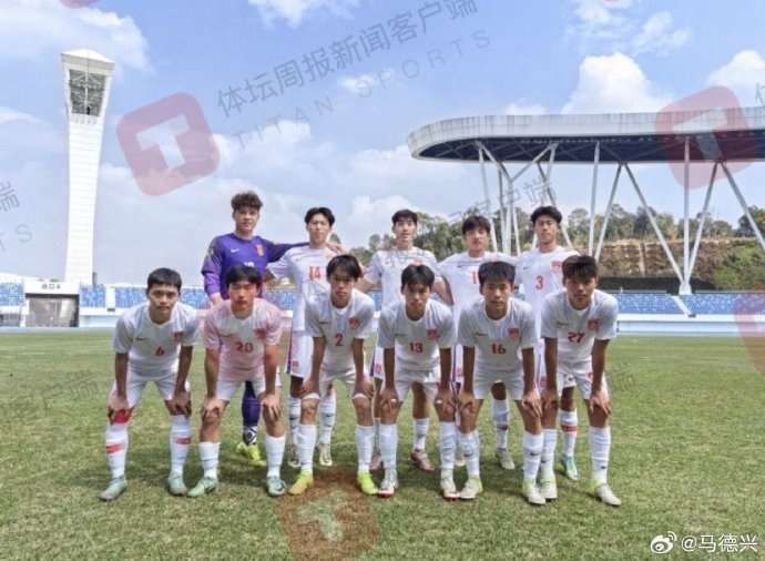  鄧捷夫、賈偉偉各入一球，U17國少0-2不敵07年齡段精英訓練營