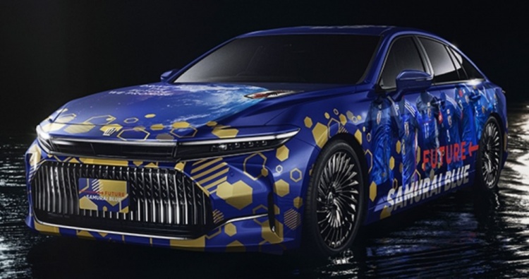  與車企聯(lián)動，日本足協(xié)與豐田汽車共同打造日本國家隊特別車型