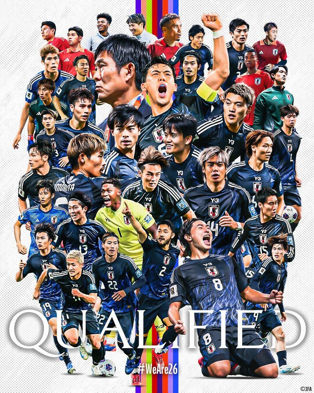  斷層領(lǐng)先！日本7輪6勝1平提前晉級(jí)世界杯，全球除東道主外首隊(duì)！