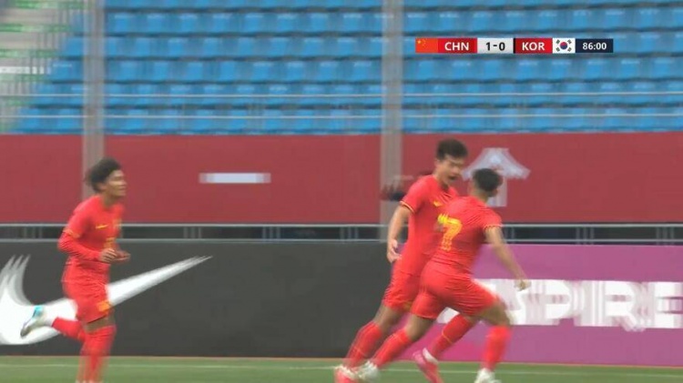  U22國(guó)足1-0韓國(guó)全場(chǎng)數(shù)據(jù)：控球率49%落后韓國(guó)，10射7正領(lǐng)先對(duì)手