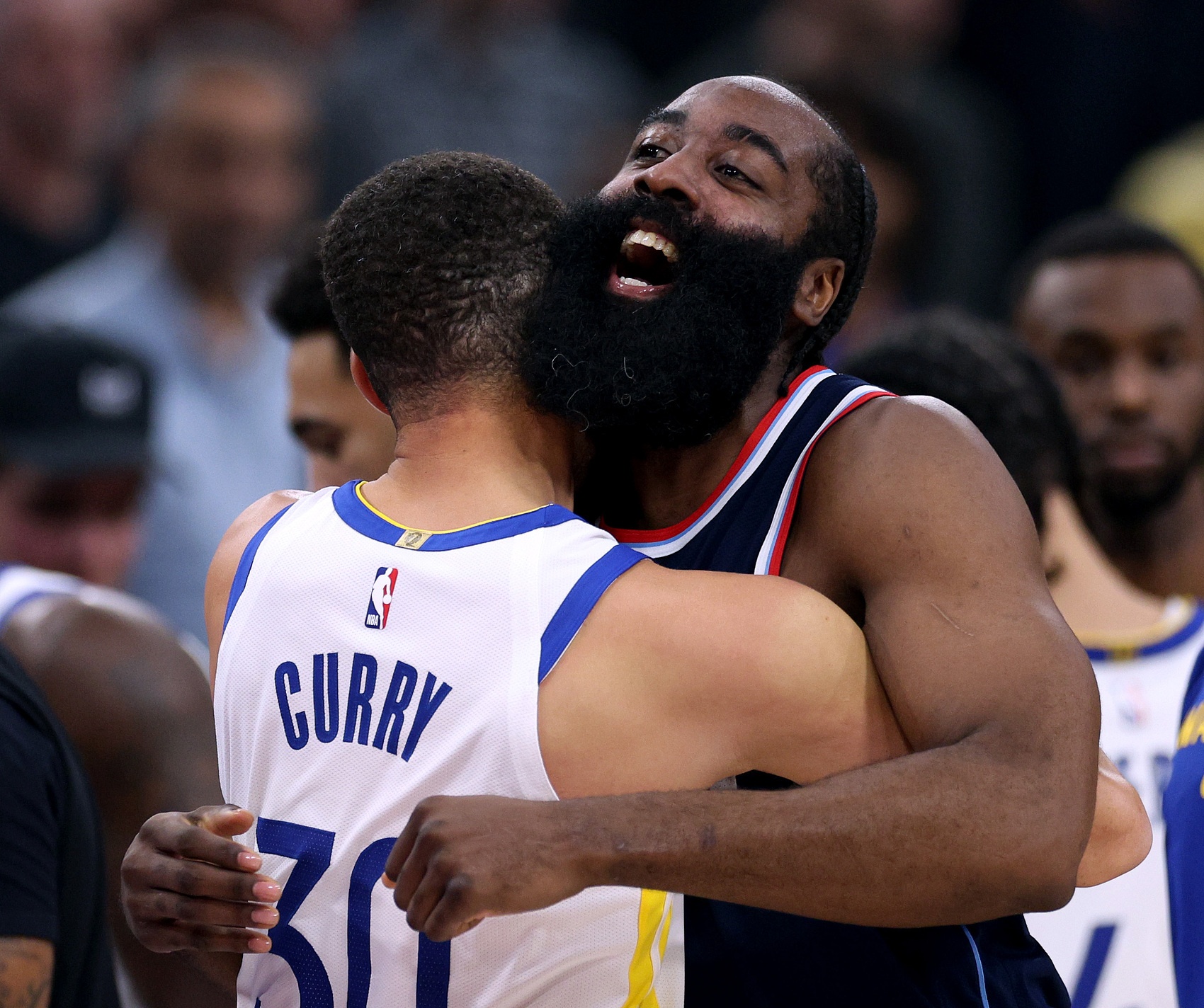  諸神黃昏！庫里哈登先后50+ NBA歷史首次兩名35歲以上球員轟50+！