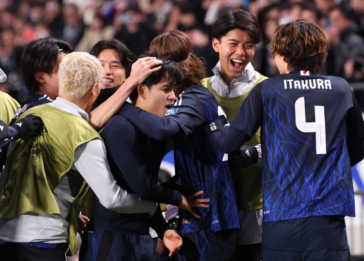  日本隊(duì)22名旅歐球員中15人來自五大聯(lián)賽，是22年3月出線時(shí)的兩倍